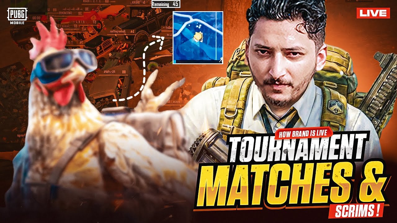 TOURNAMENT MATCHES😮 | OLD HOW OFFICIAL IS BACK | Pubg Mobile | How Brand