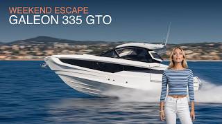 Galeon 335 GTO Lifestyle – Beach Mode and an Easy Day on the Water | YachtBuying101.com
