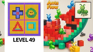 Level 49 Ant Flow Gameplay Walkthrough