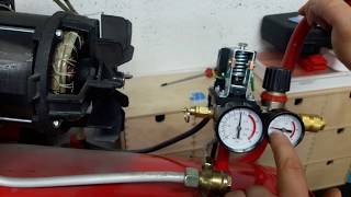 How to adjust a new pressure regulator