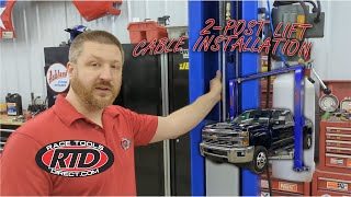 Race Tools Direct 2Post Auto Lift Cable Adjustments