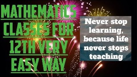 Chapter 5 , exercise 5.1 Matrices (continued) elements math 12th basic  theorem