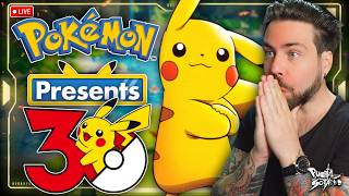 🔥Pokémon Presents REACCIÓN EN DIRECTO! 30 AÑOS de Historia! 10ª GENERACIÓN EN SWITCH 2!?