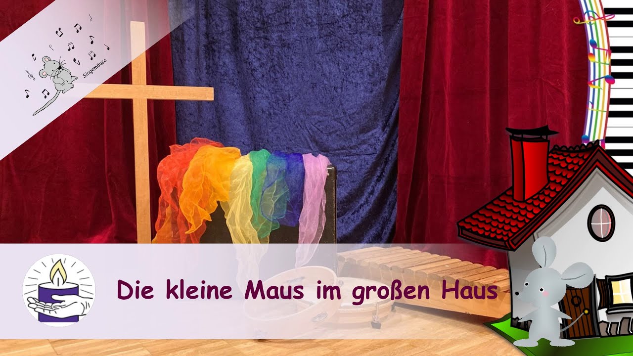 Die kleine Maus im großen Haus