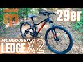 $498 Mongoose Ledge X2 29er Full Suspension Mountain Bike from Walmart