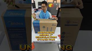 UNBOXING MIDEA 7" CIRCULATION STAND FAN