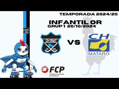 Club Hoquei Prat A vs Club Hoquei Mataró B (Infantil)