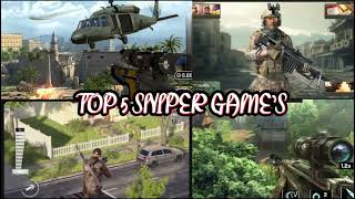 TOP 5 SNIPER GAME'S || TOP 5 ANDROID GAME'S || Top 5 sniper game's for android • EAop Gamerz • screenshot 3