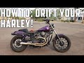 How To Drift Your Harley Davidson Motorcycle Like A Maniac! (Step By Step Guide)