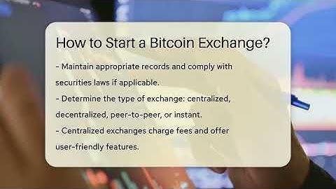 How to Start a Bitcoin Exchange? - CryptoBasics360.com