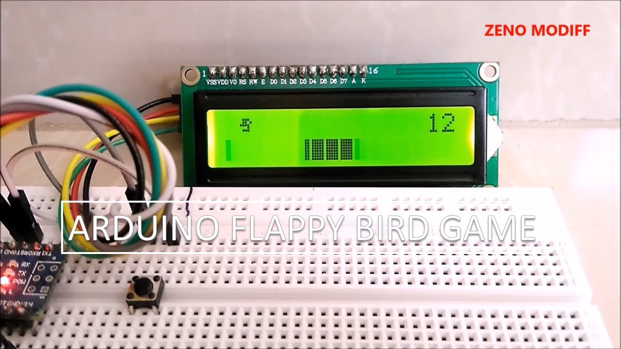 Flappy Bird Game on Arduino : 3 Steps - Instructables