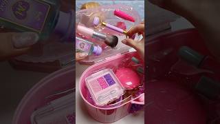 Satisfying Miniature: Makeup Box Opening &amp; Full Makeup ASMR (No talking)