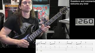 Sweep Picking Practice - Following Edoardo Taddei's book - May 19, 2026