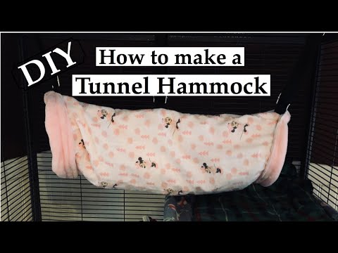 How to Make a Tunnel Hammock- DIY
