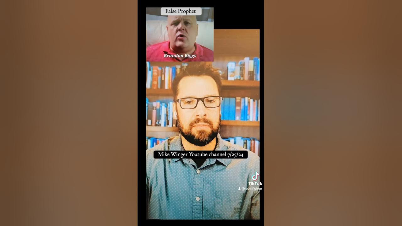 Mike winger clip on false prophet brandon biggs youtube