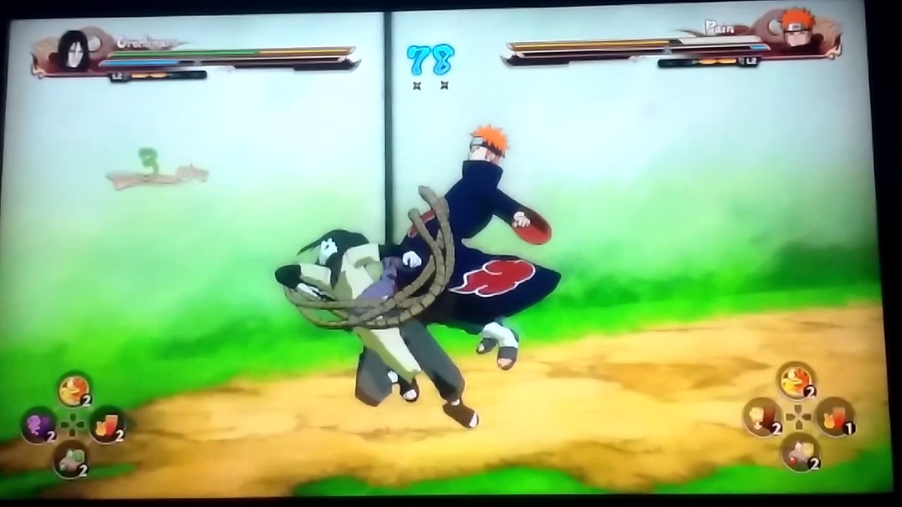 naruto storm 4 orochimaru vs pain YouTube