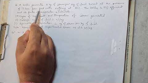 Boiler Performance Parameters: Problem (Numerical)