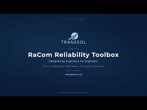 RaCom Reliability Toolbox