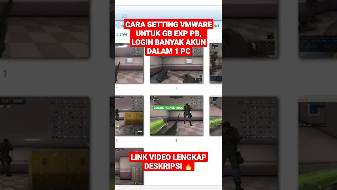 CARA SETTING VMWARE UNTUK POINT BLANK | Login banyak dalam 1 PC 