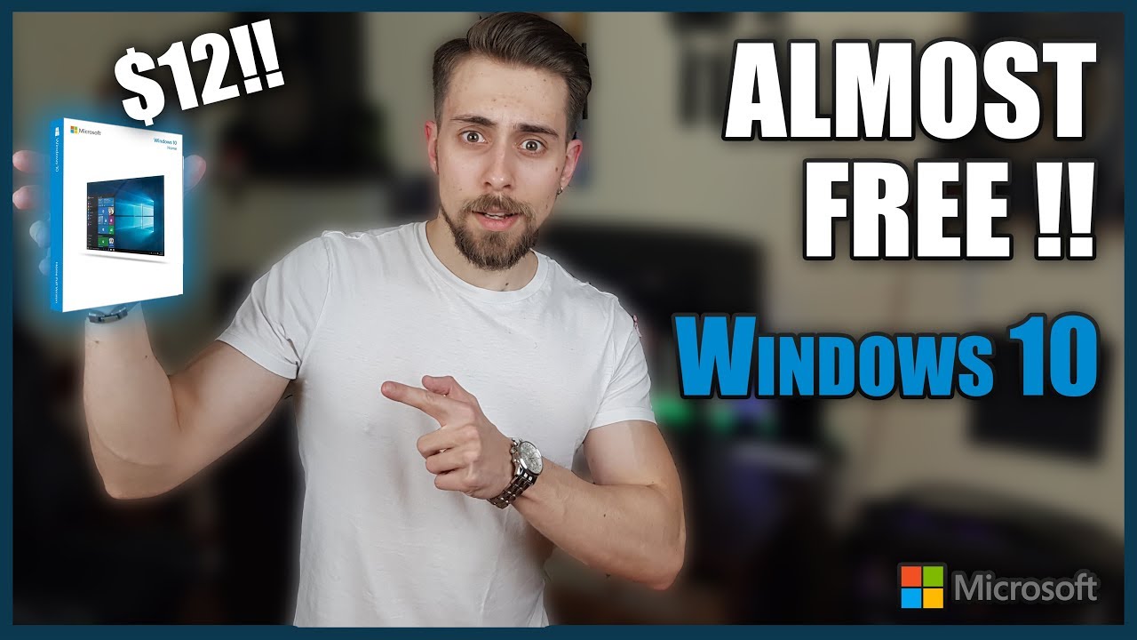 ALMOST FREE WINDOWS 10 Serial KEY! ($12) | How to Buy ...
