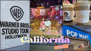 Warner Bros Studio Tour | Trying Tarantino’s Coffee Shop | Pop Mart & Raising Cane’s | LA Vlog 2025