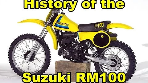 History of the Suzuki RM100 1976-2003 / DirtBikeDudeZ