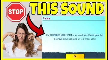 BATTLEGROUNDS MOBILE INDIA IS NOT A REAL WORLD BASED GAME HOW TO MUTE ? | THIS IS SIMULATION GAME