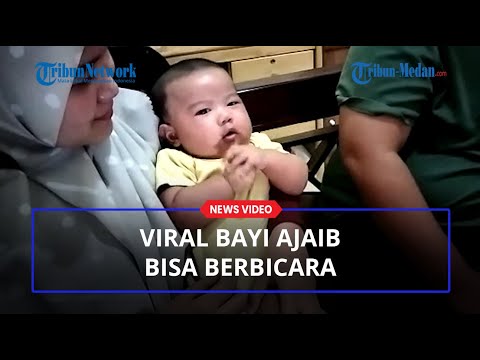 VIRAL BAYI AJAIB Berusia Tiga Bulan Bisa Bicara dan Menjawab Pertanyaan Ibunya di Asahan