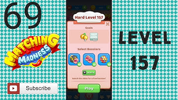 Matching Madness: Match 3 Puzzle games. Level 157 #tinytacticsgames