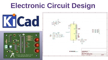 KiCad Electronic Circuit Design - Part 1 Eeschema Schematic Diagram - Model Railway Traffic Lights