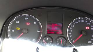 VW Touran 2006 1.9TDI BLS engine cold start problem