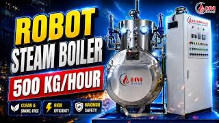 500kg/h Robot Electric Steam Boiler | Clean & Smoke-Free Industrial Boiler