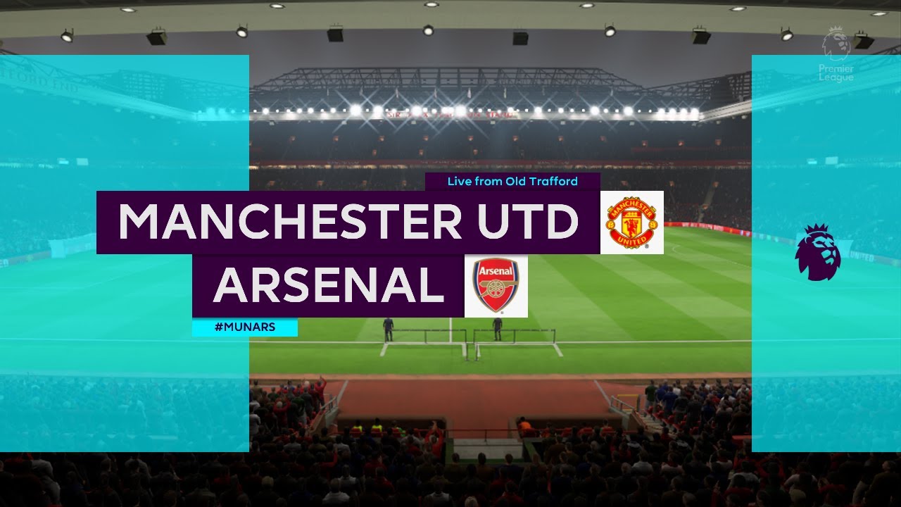 Mnchester United  v  Arsensl foodball mach watch now fifa gameplay