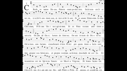 Thumbnail of Credo 4 (IV)  - Gregorian Chant
