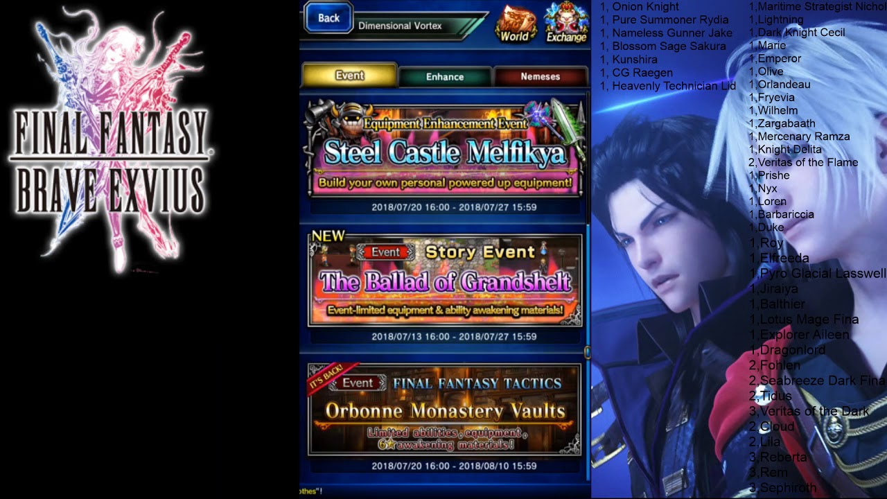 Equipment Enhancement!!! What did you get? [FFBE Global] YouTube