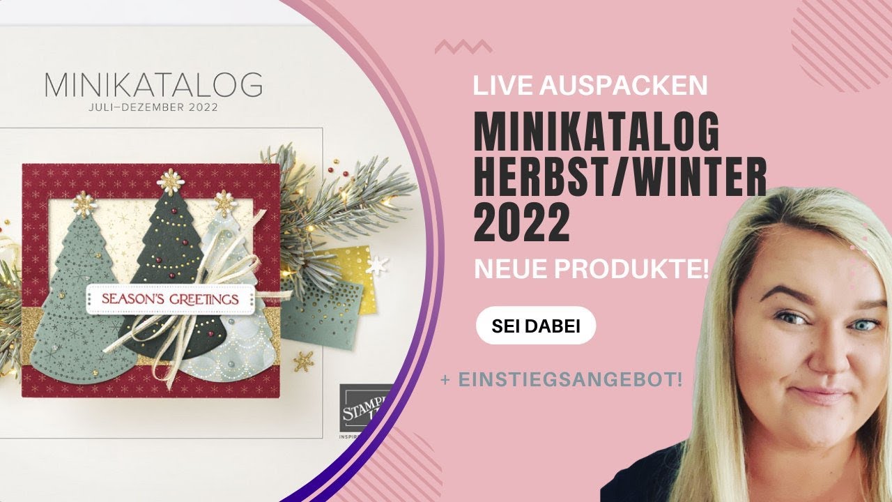 Auspacklive - Vororder Minikatalog 2022 Unboxing