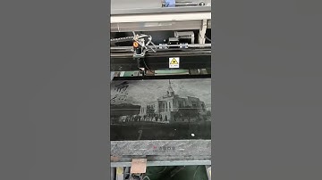 Laser Etching Granite Tombstone Bespoke Design