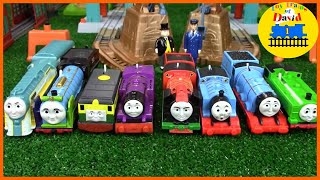 Fastest Engine on Sodor Spiral Battle! Thomas & Friends Trackmaster|Great Race|Toy Trains of  David @cars4David
