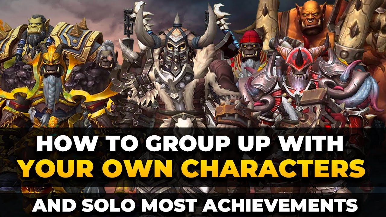 Easily Solo Most Achievements That Require Multiple People | Using Your Own Characters!