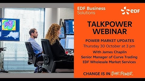 TalkPower Webinar: Updates over de energiemarkt - oktober 2025