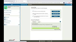 Skillsoft Course Tour screenshot 5