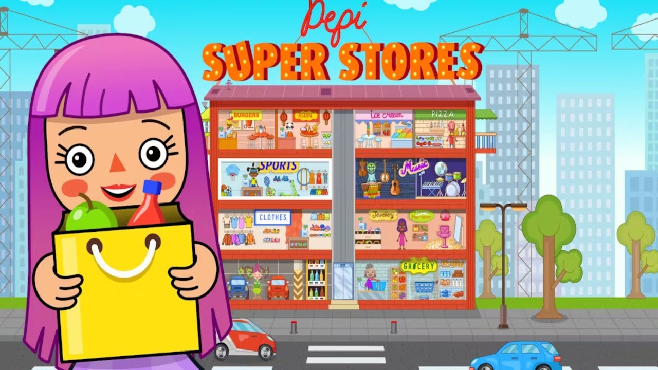Pepi Super Stores: Fun & Games Gameplay