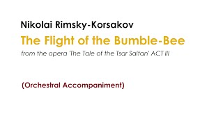 Nikolai Rimsky-Korsakov - The Flight of the Bumble Bee (Orchestral Accompaniment)