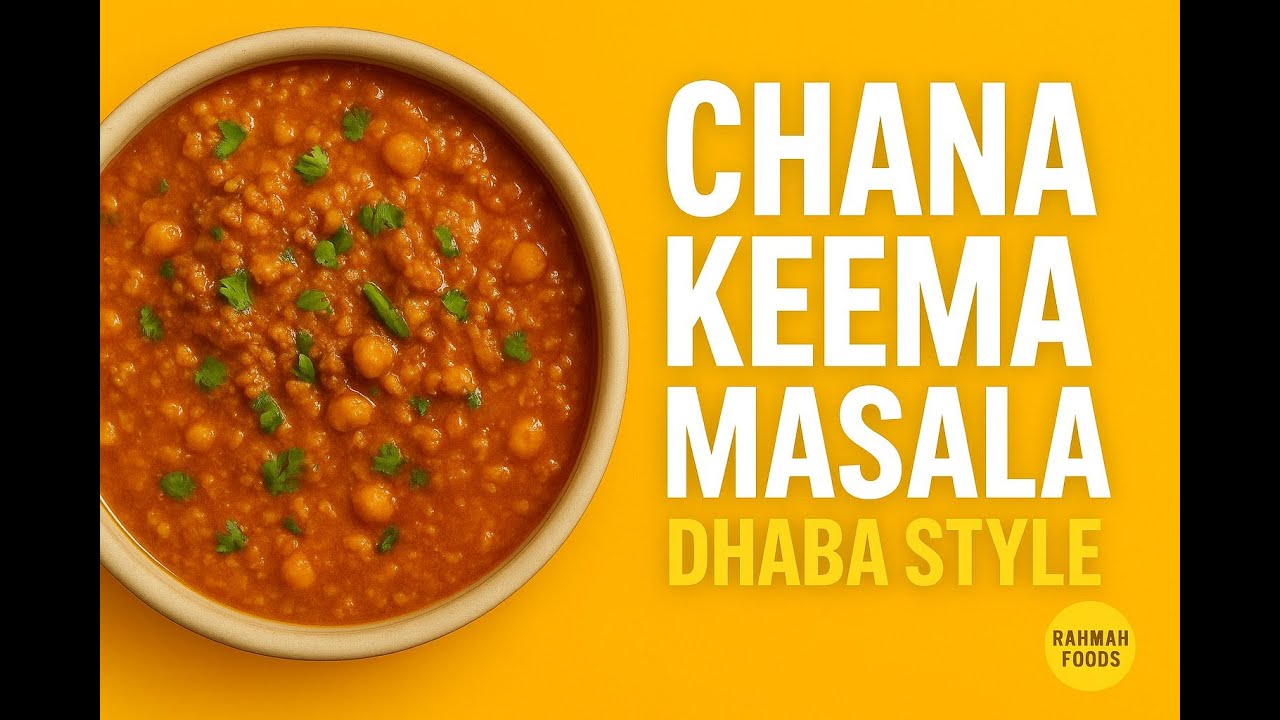 Perfect Chana Keema Masala Recipe | Dhaba Style | Quick & Budget Friendly