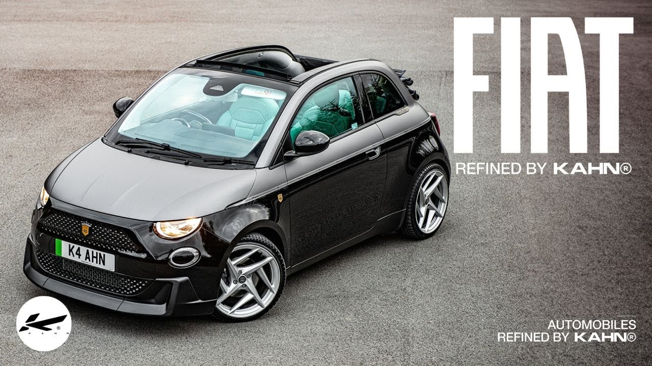 Fiat 500E Designio by KAHN® – A Bold Twist on Classic Style