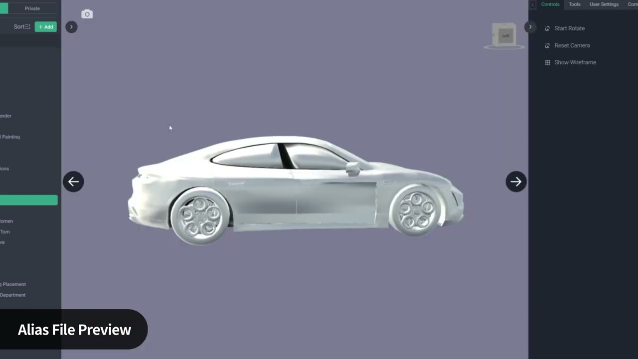 Alias File Preview Feature - Blueberry AI