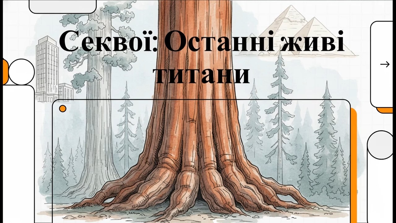 🌲 СЕКВОЇ: Живі хмарочоси Північної Америки 🇺🇸🏗️