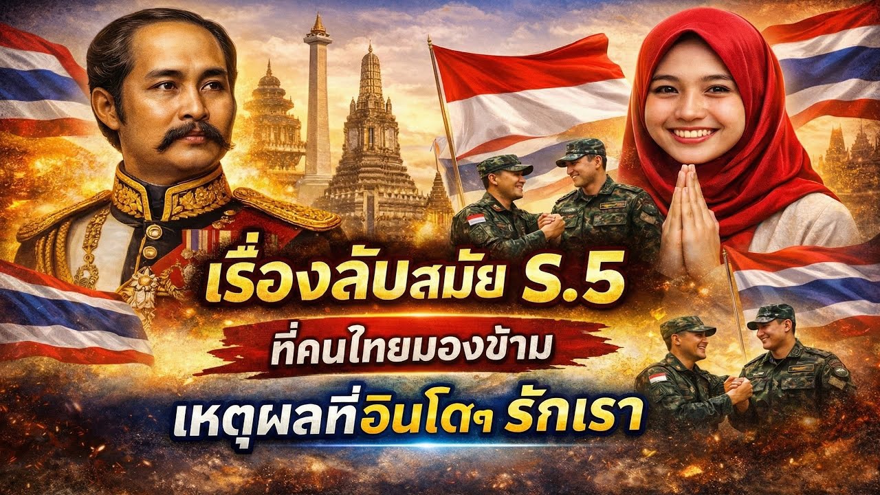 เปิดเบื้องลึก! ทำไมคนอินโดนีเซียถึงรักไทยขนาดนี้? ความลับ 