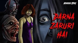 Darna Jaruri Hai | Ghost world| Hindi Horror Story | Animated Suspense Thriller Chudail Pisach Aahat