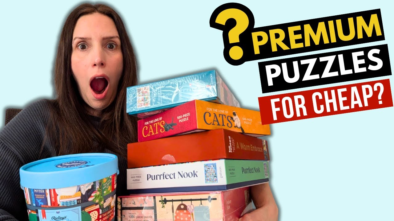 Как я покупаю пазлы премиум-класса по низким ценам!